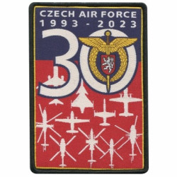 NÁŠIVKA - 30.let CZECH AIR FORCE