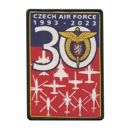 NÁŠIVKA - 30.let CZECH AIR FORCE