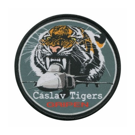 NÁŠIVKA - GRIPEN Čáslav Tigers, barevná