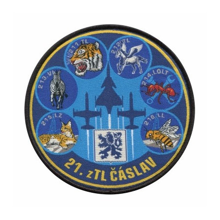 NÁŠIVKA - ČASLAV SQN