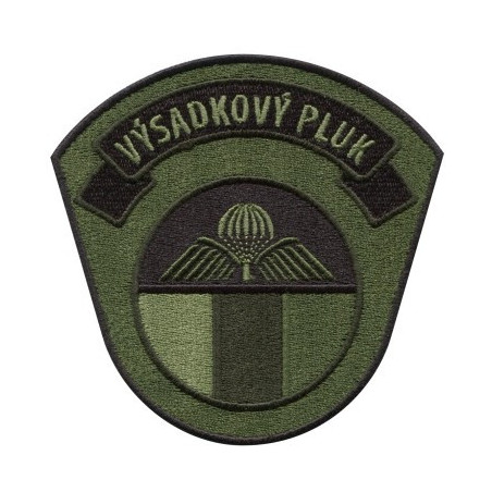 NÁŠIVKA - 43. Výsadkový pluk, polní