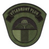 NÁŠIVKA - 43. Výsadkový pluk, polní
