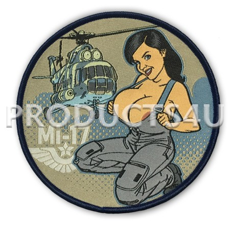 NÁŠIVKA - Retro Mi 17