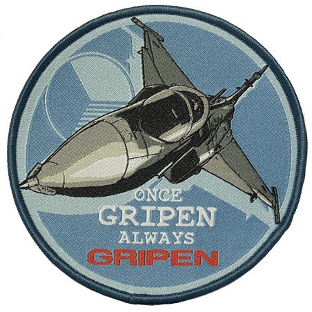 NÁŠIVKA - ONCE GRIPEN ....