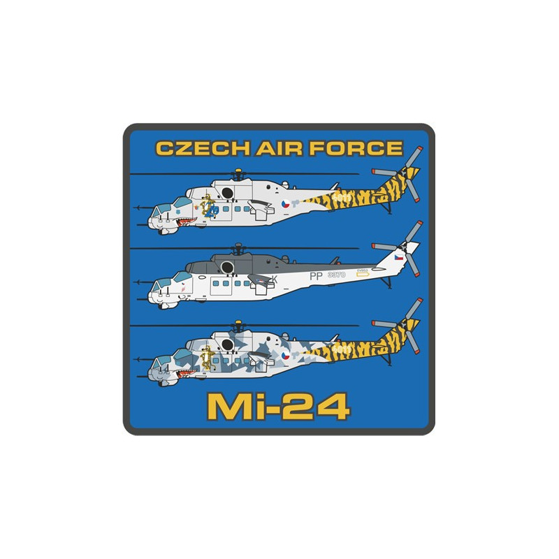 NÁŠIVKA - Mi24 set I Blue