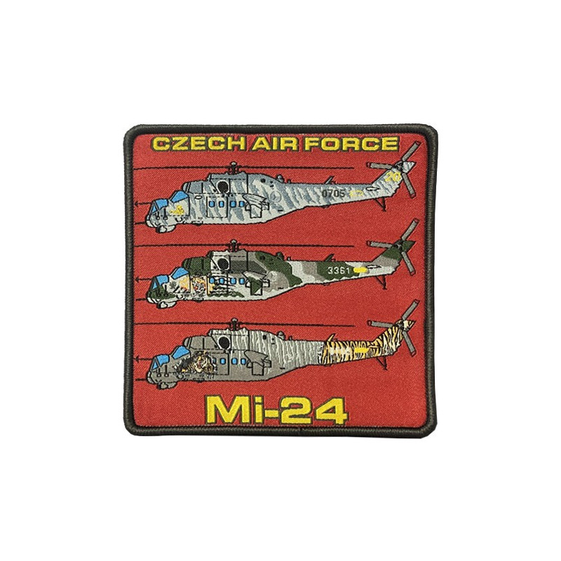 NÁŠIVKA - Mi24 set II Red