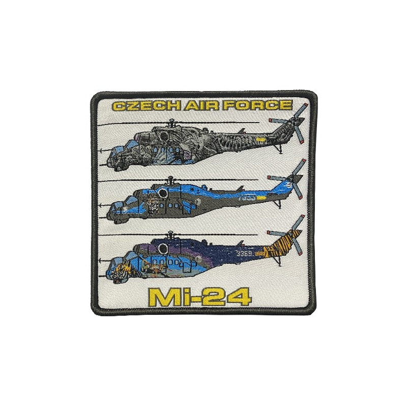 NÁŠIVKA - Mi24 set III White