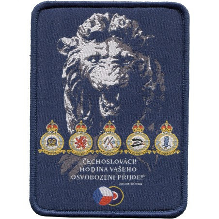 NÁŠIVKA -  ČECHOSLOVÁCI