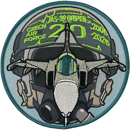 NÁŠIVKA -  20 let GRIPEN