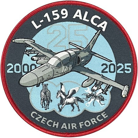 NÁŠIVKA -  25 Let L159 Alca