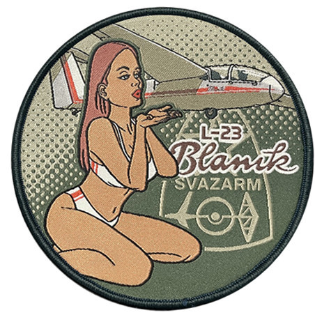 Nášivka Retro Blaník L-23 Svazarm