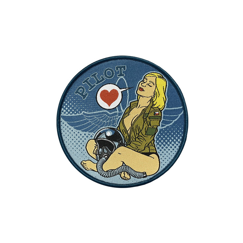 Nášivka Letecké holky -Pilot