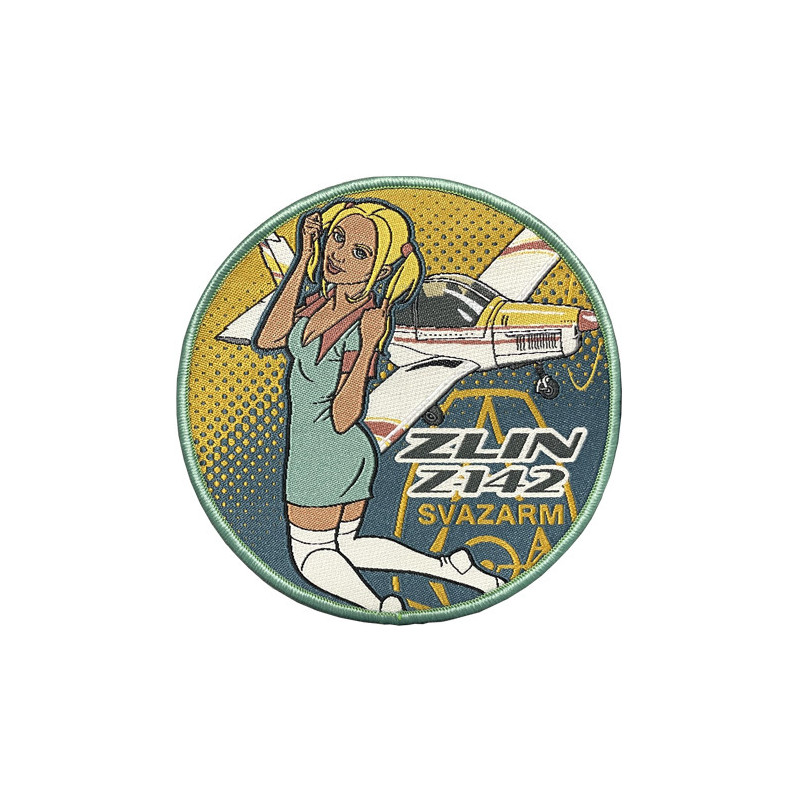 Nášivka Retro ZLÍN-Z142 Svazarm