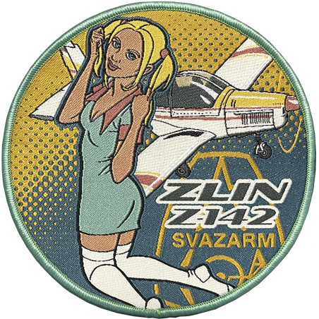 Nášivka Retro ZLÍN-Z142 Svazarm