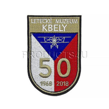NÁŠIVKA - LETECKÉ MUZEUM KBELY 50 LET