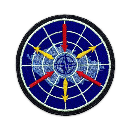 Nášivka - 26. Pluk velení, řízení a průzkumu, barevná